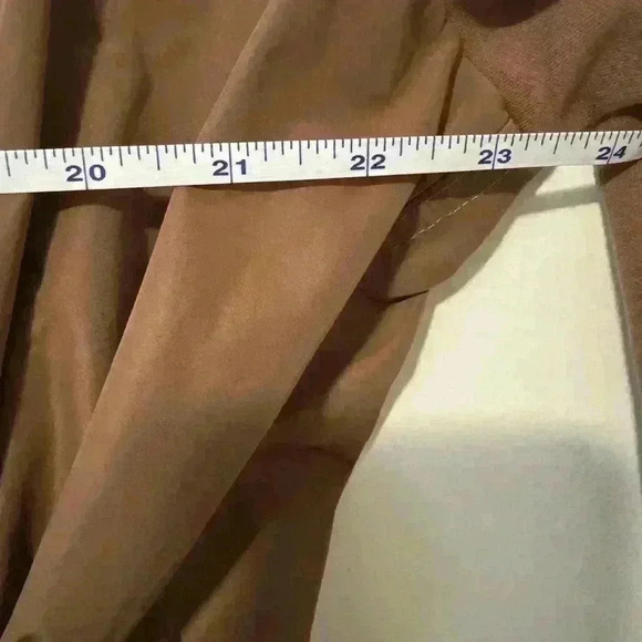 ATHLETA Rustic Beige Brown Triumph Hybrid Full Zip Hooded Jacket 2x Regular - Picture 5 of 11